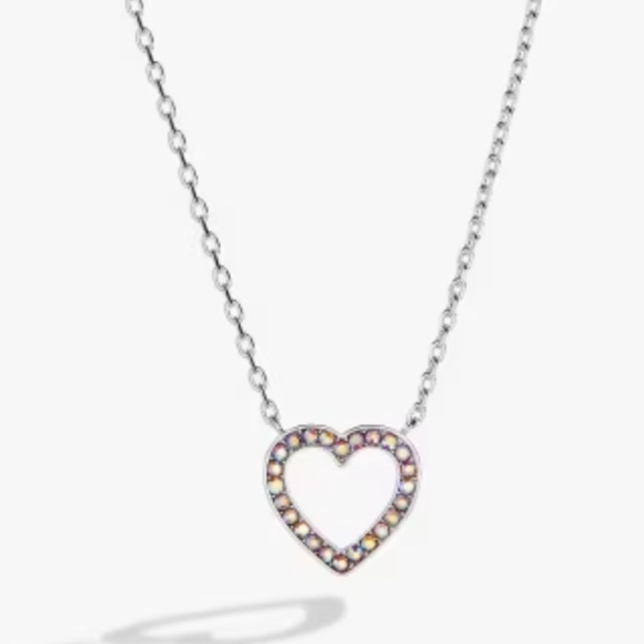 Alex and Ani Heart and Crystal Necklace - Picture 2 of 5